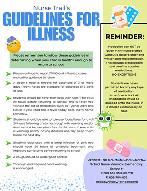 Guidelines For Illness